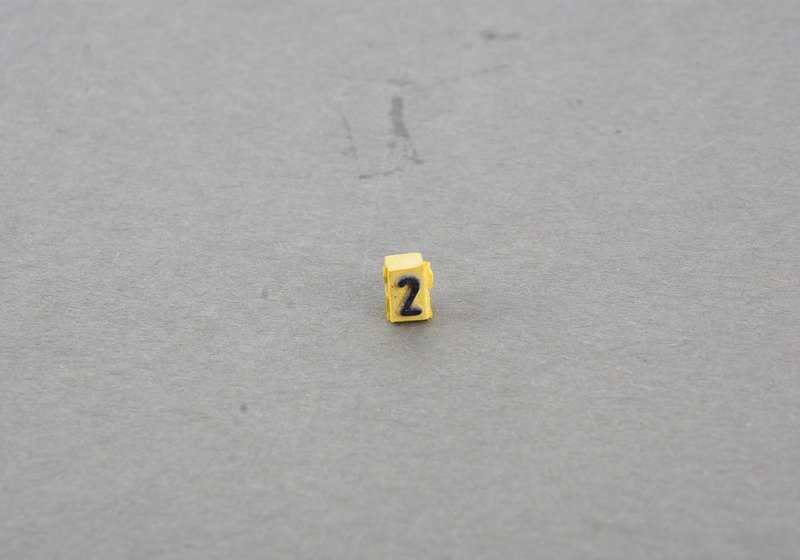 Aro de marcaje para BMW E21, E30, E36, E12, E28, E34, E24, E23, E32 (OEM 12121706187). Original BMW.