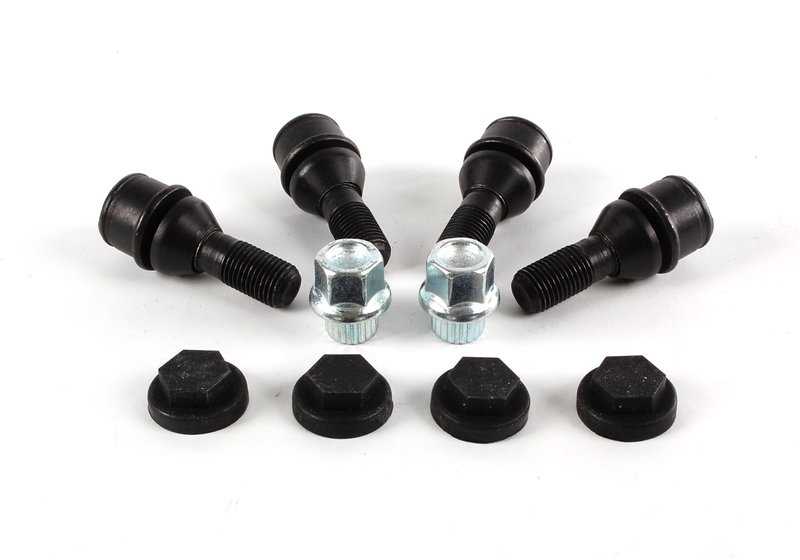 Anti-theft wheel bolt set OEM 36136773192 for BMW E53 (X5). Original BMW.