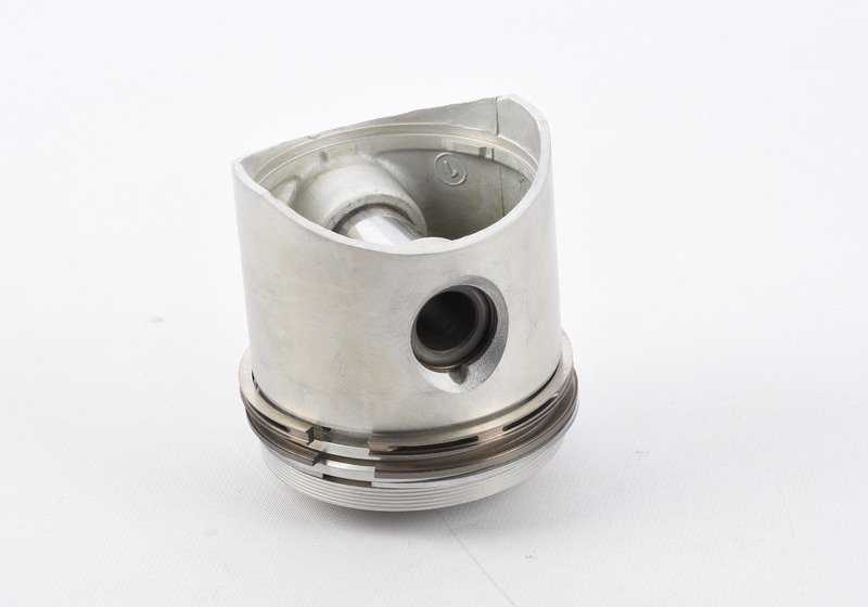 Pistón OEM 11251335660 sobremedida (+0.50) para BMW E30, E34, E28, E12, E21, E24, E23, compatible con motores M20. Original BMW.