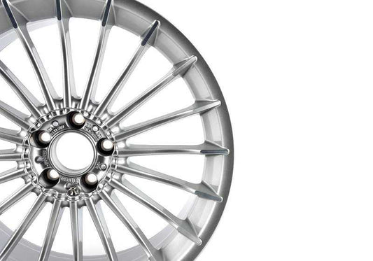 Silver light alloy wheel OEM 36107984825 for BMW F01, F02 (7 Series). Original BMW.