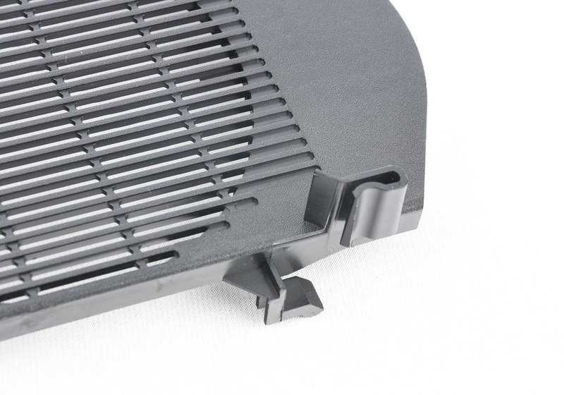 Rechte vordere Seitenscheibe 51438144032 für BMW E36 {316G, 316i (M40/M43), Coupé, Berlina, Compact, Touring}. Original BMW. Schwarze Farbe