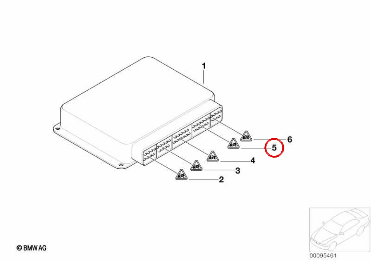 Tampa de proteção OEM 12521744629 para BMW E36, E46, E39, E60, E61, E63, E64, E38, E65, E66, E53, Z3, E85. BMW genuíno.