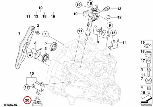 Caixa de ficha de 4 polos OEM 12527513331 para BMW Série 1 E82, Série 3 E90 e MINI R56, R55, R57, R58, R59, R60, R61… e mais. Original BMW e MINI