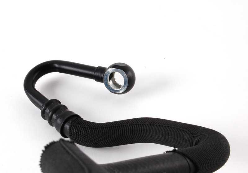 Tubo de retorno de dirección asistida OEM 32416767137 para BMW E53. Original BMW.