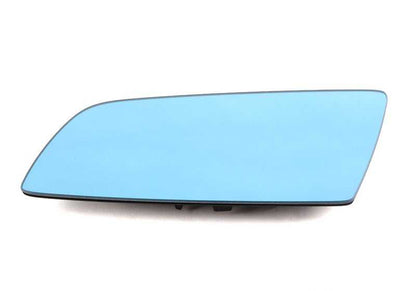 Heated flat mirror glass left for BMW E60, E61, E63, E64 (OEM 51167065083). Original BMW