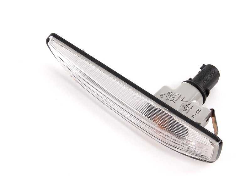 Intermitente lateral blanco izquierdo OEM 63137164757 para BMW E65, E66. Original BMW.