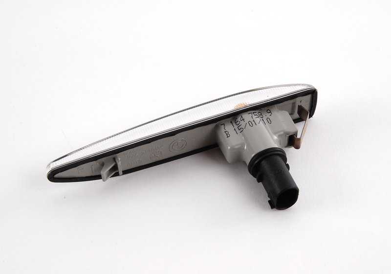 Luces intermitentes adicionales blancas derecha para BMW Serie 7 E65, E66 (OEM 63137164758). Original BMW.