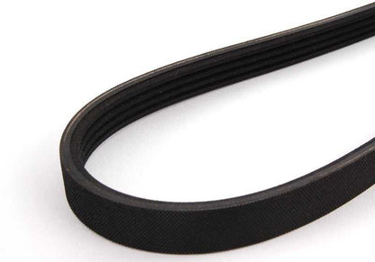 Correa poli V OEM 11287631814 para BMW E60, E61, E63, E64, E65, E66, E53. Compatible con motores N62T. Repuesto original BMW.
