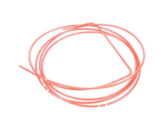 Tubería de suspensión neumática trasera izquierda OEM 37206850557 para BMW F15, F85, F16, F86. Original BMW.