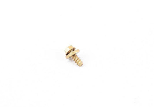Hexagonal screw with washer OEM 51261377144 for BMW E30, E34, E24, E23, E32. Original BMW.