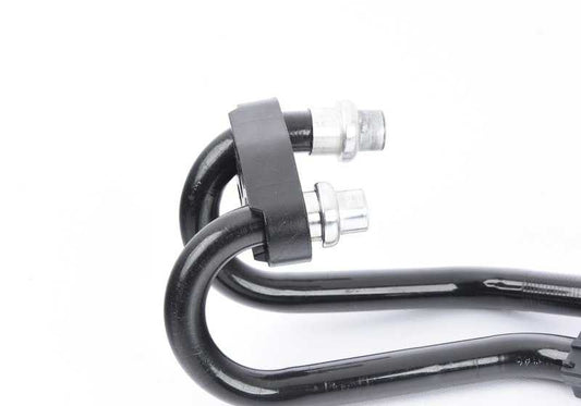 Tubería de refrigeración de aceite OEM 17212226381 para BMW E34 M5 (modelos HC91, HC92, HD91, HD92, HD93, HD98, HJ91). Original BMW.