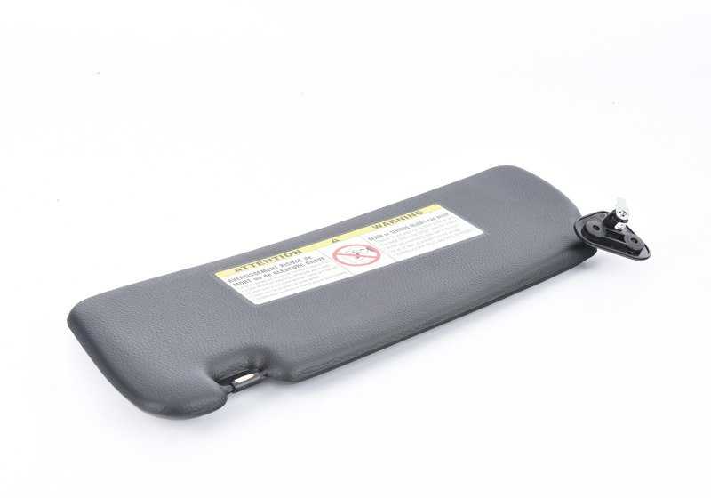 Rechts beleuchtetes Parasol für die BMW 3 E36 -Serie (OEM 51168237116). Original BMW