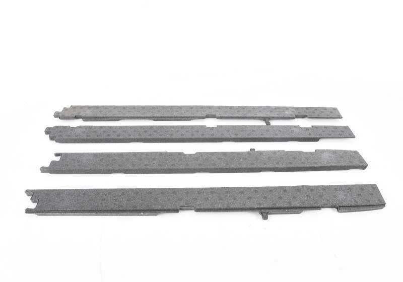 OEM aluminum stroke set 51950443731 for BMW X6 E71, E72. Complete assembly kit to add lateral strokes. Original BMW.