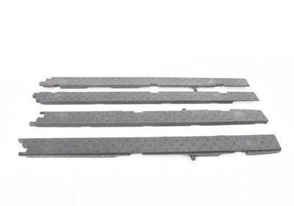 OEM aluminum stroke set 51950443731 for BMW X6 E71, E72. Complete assembly kit to add lateral strokes. Original BMW.