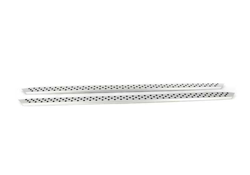 OEM aluminum stroke set 51950443731 for BMW X6 E71, E72. Complete assembly kit to add lateral strokes. Original BMW.