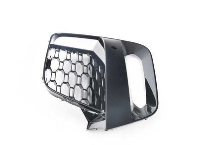 Rejilla lateral derecha abierta OEM 51118092758 para BMW G01, G02. Original BMW.
