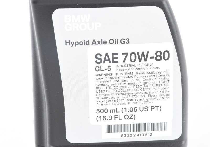 G3 Hipare Axis Oil For BMW 1 F40 Series, Series 2 F44, F45, F45N, F46, F46N, U06, Series 3 G20, G21, G28, G28N, Series 5 G30, G31, G38, Series 6 G32, Series 7 G11n , G12, G12N, Serie 8 G14, G15, G16, I01, I01N, X1 F48, F48N, F49, F49N, U11, U12, X2 F39,