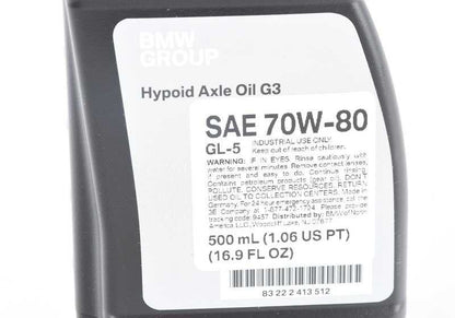 G3 Hipare Axis Oil For BMW 1 F40 Series, Series 2 F44, F45, F45N, F46, F46N, U06, Series 3 G20, G21, G28, G28N, Series 5 G30, G31, G38, Series 6 G32, Series 7 G11n , G12, G12N, Serie 8 G14, G15, G16, I01, I01N, X1 F48, F48N, F49, F49N, U11, U12, X2 F39,