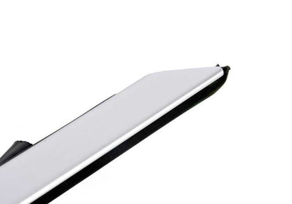 Lateral molding of the left front frame OEM 51767283639 for BMW F21, F21N, F22, F87, F87N. Satin aluminum finish. Original BMW.
