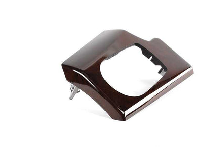 Moldura salpicadero madera álamo izquierda OEM 51166961783 para BMW E85, E86. Original BMW.