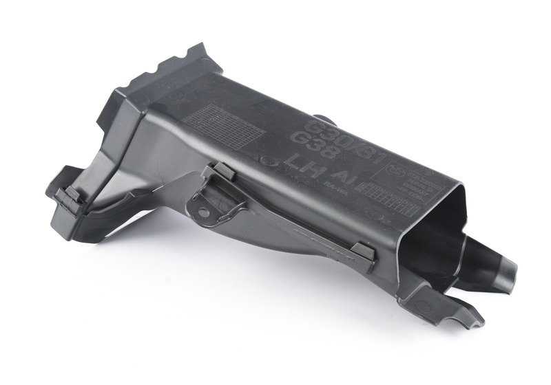 Linksluftkanal OEM 51747383851 für BMW G30, G30N, G31, G31N, G38, G38N. Original BMW.