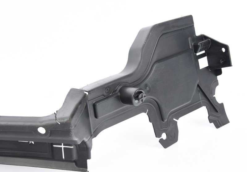 Conducto de aire inferior para radiador OEM 51747383846 para BMW G30, G30N, G31, G31N, G38, G38N. Guía de aire original BMW.