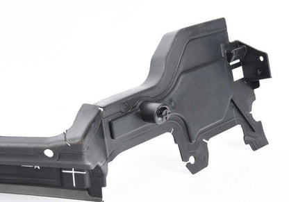 Conducto de aire inferior para radiador OEM 51747383846 para BMW G30, G30N, G31, G31N, G38, G38N. Guía de aire original BMW.