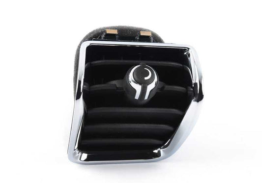 Rejilla de ventilación izquierda cromada OEM 64229340459 para MINI F54 {Cooper JZ31, JZ32, LN31, LN32, LN41, LN42, LN61, LV31, LV32, XJ31}. Original MINI.