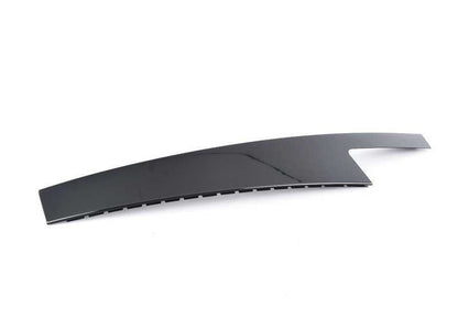 EMBELLECADOR Column B Left Rear Door OEM 51357317799 for BMW F16 and F86. Bright black finish. Original BMW.