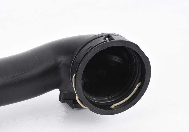 Charge air duct for BMW 5 Series F07, F10, F11, F18, 6 Series F06, F12, F13, 7 Series F01N, F02N, X5 E70N, X6 E71 (OEM 13717609811). Genuine BMW
