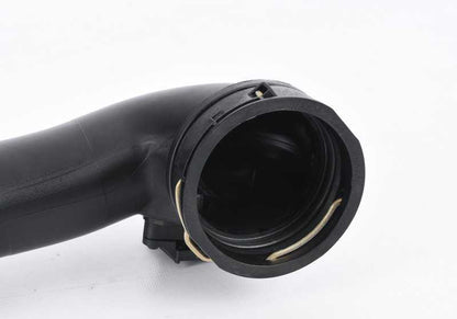 Charge air duct for BMW 5 Series F07, F10, F11, F18, 6 Series F06, F12, F13, 7 Series F01N, F02N, X5 E70N, X6 E71 (OEM 13717609811). Genuine BMW