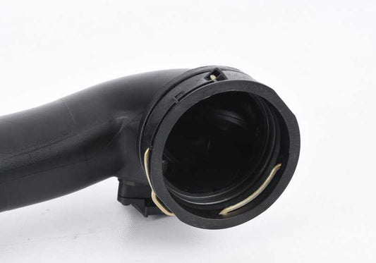 Charge air duct for BMW 5 Series F07, F10, F11, F18, 6 Series F06, F12, F13, 7 Series F01N, F02N, X5 E70N, X6 E71 (OEM 13717609811). Genuine BMW