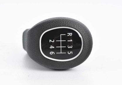 Pomo de cambio de marchas de plástico 6 velocidades OEM 25117529088 para BMW E87, E90, E91, X1, X3... y más. Original BMW.