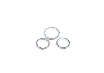 Tubo calefacción triple de aluminio OEM 64118385564 para BMW E39, E53. Pieza original BMW.
