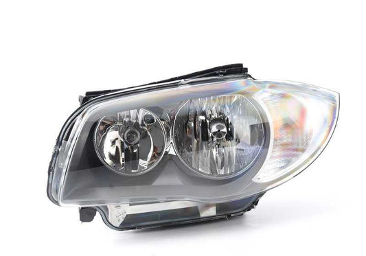 Faro delantero izquierdo OEM 63117193387 para BMW Serie 1 E81, E87 LCI, E82, E88. Original BMW.