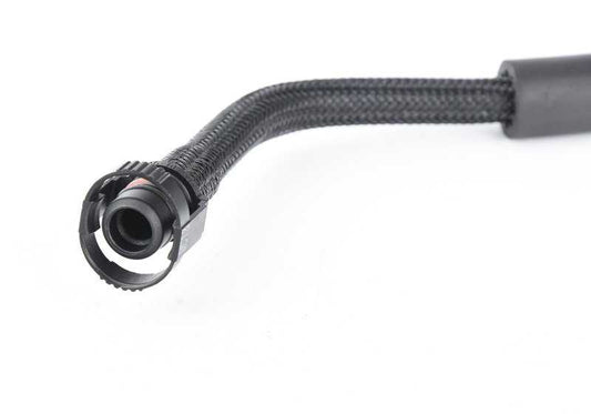 Tubería de ventilación de combustible OEM 13907838441 para BMW E90, E90N, E92, E92N, E93, E93N. Original BMW.