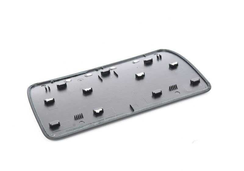 Panel protector portalatas en cuero negro OEM 51168050682 para BMW Serie 5 F10, M5 (2011-2016). Original BMW.