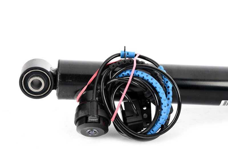 Amortiguador trasero izquierdo OEM 37106875089 para BMW F15, F16. Original BMW.