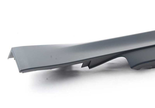 Primed right side skirt for BMW F82, F83 (OEM 51778059628). Original BMW.