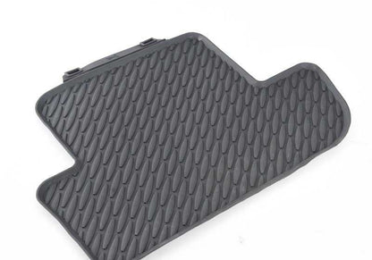 Alfombrillas de goma originales OEM 51472163803 para BMW F06, F12, F13, F06 xDrive, F12 xDrive, F13 xDrive. Antideslizantes, a medida y resistentes al agua. Juego trasero. Original BMW.