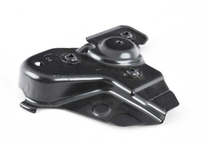 Front left bumper side bracket for BMW 7 Series E38 (OEM 41148192971). Original BMW.