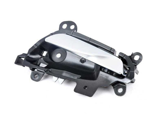 Inside Maneta left front door OEM 51417240411 for BMW F20, F20N, F21, F21N, F22, F22N, F23, F23N, F87, F87N. Original BMW.