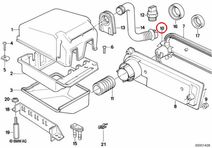 OEM 12901720343 heating/air conditioner for BMW E34, E32, E31. Original BMW.