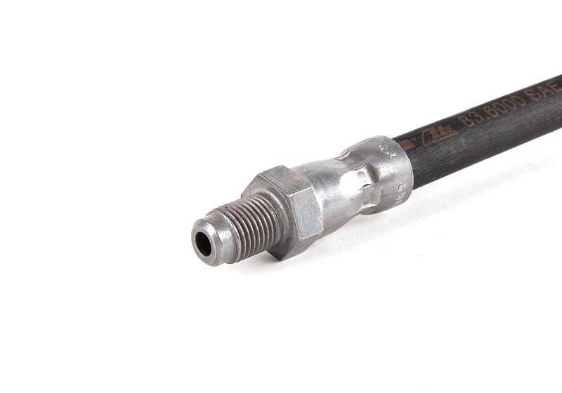 Front brake hose 34321159717 for BMW E36 {316g, 316i, Automatic 316i}, all compatible models. Original BMW spare.
