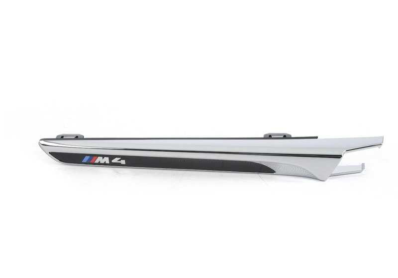Moldura derecha OEM 51138055334 para BMW F82, F83. Original BMW.