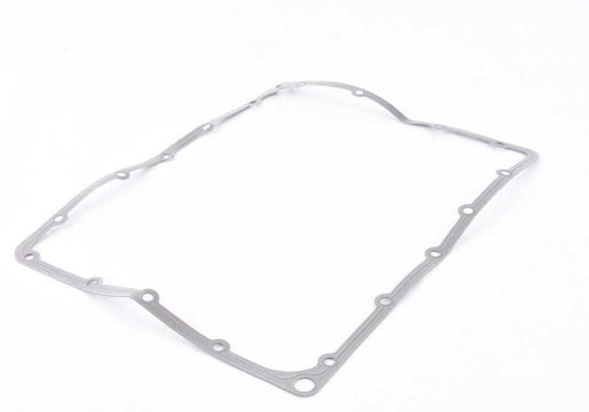 Junta sin amianto OEM 24111421809 para BMW E36, E34, E39. Compatible con modelos 320i, 323i con cambio automático A5S300J. Original BMW.