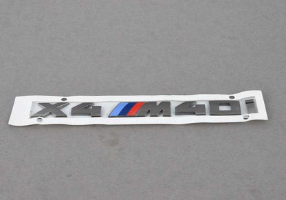 Schriftzug für BMW X4 F26 (OEM 51148065078). Original BMW