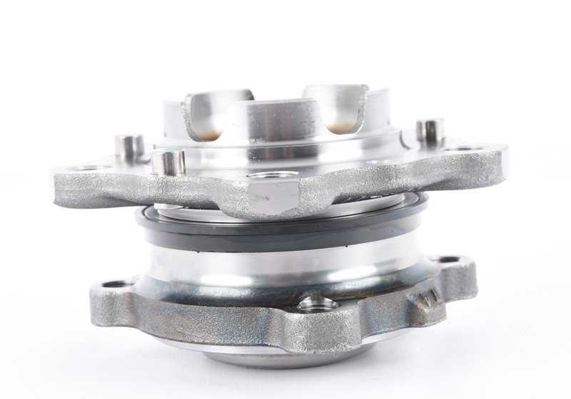 Mangueta delantera con rodamiento OEM 31207857506 para BMW F87, F87N, F80, F80N, F82, F82N, F83, F83N. Original BMW.