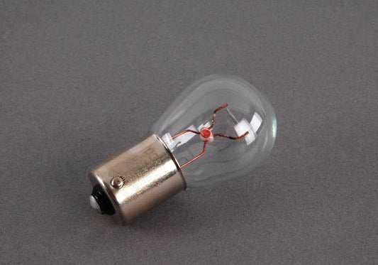 Bombilla trasera P21W 12V 21W OEM 63217160789 para BMW F20, F21, F22, F23, F87, E21, E30, E36, E46, E90, E91, F30, F31, F34, F80, E12, E28, E34, E39, E24, E23, E32, E38, E65, E66, E31, G01, E53, Z1, Z3, E85. Original BMW.