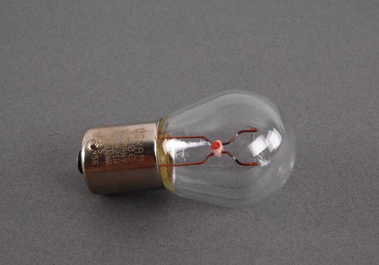 Bombilla trasera P21W 12V 21W OEM 63217160789 para BMW F20, F21, F22, F23, F87, E21, E30, E36, E46, E90, E91, F30, F31, F34, F80, E12, E28, E34, E39, E24, E23, E32, E38, E65, E66, E31, G01, E53, Z1, Z3, E85. Original BMW.